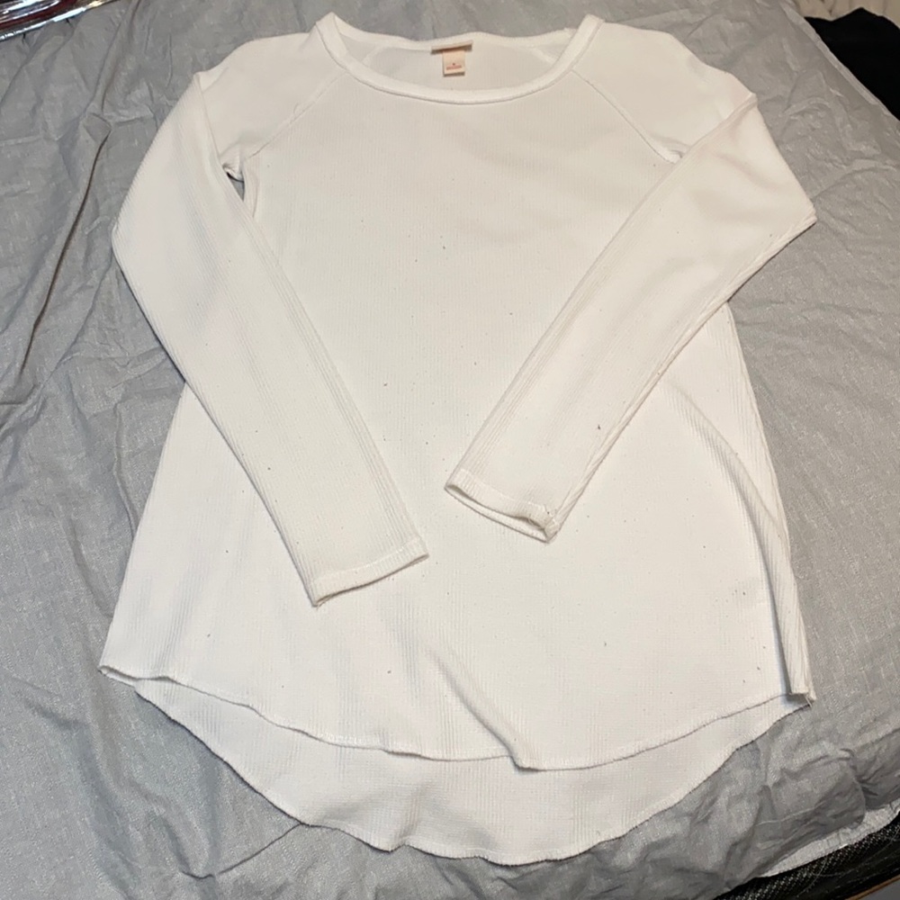White long sleeve shirt